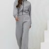 Костюм бомбер и брюки-палаццо TOTALFIT SET1-LD91