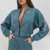 Женский бомбер на молнии TOTALFIT A4-LD59