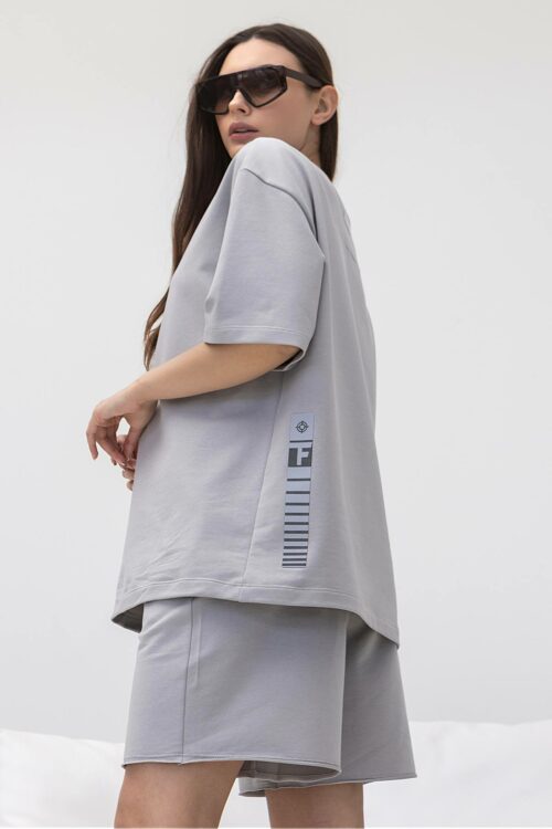 Жіноча футболка OVERSIZE TOTALFIT D5-LD91