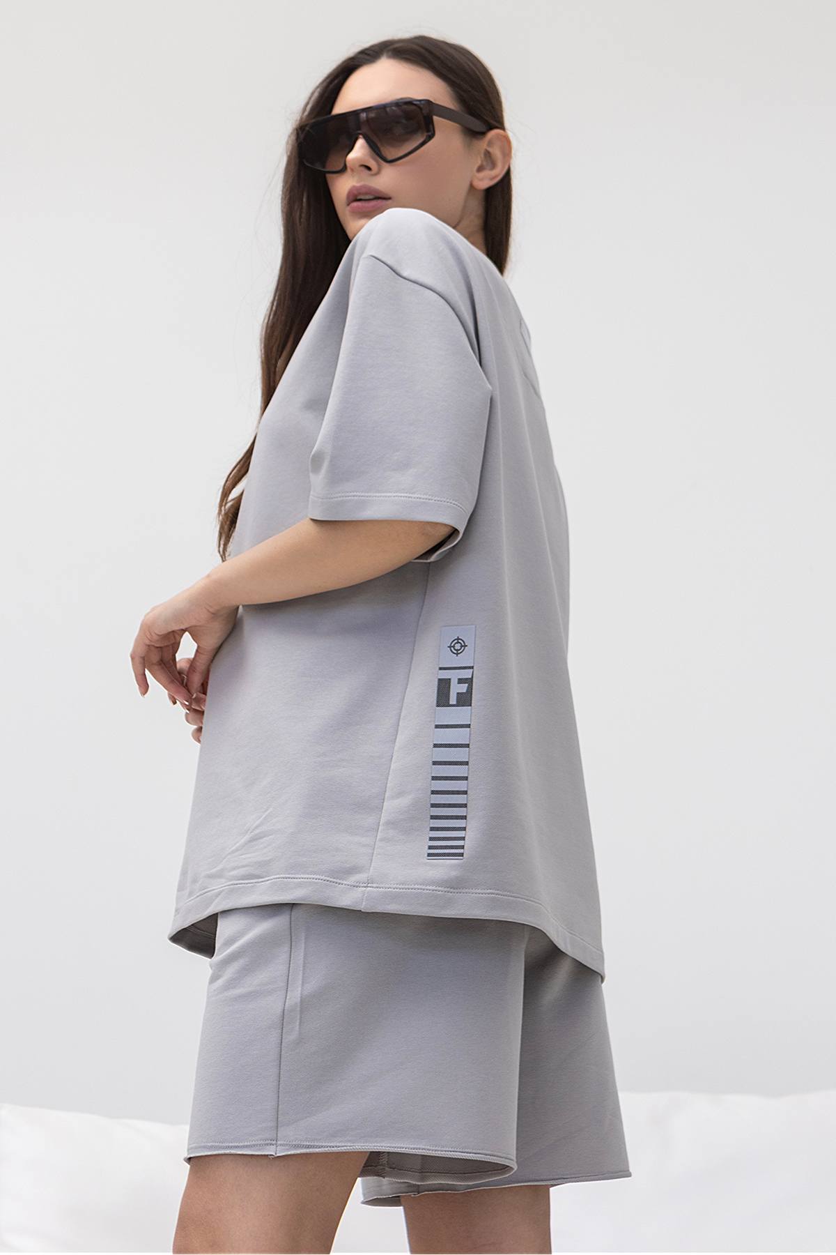 Жіноча футболка OVERSIZE TOTALFIT D5-LD91