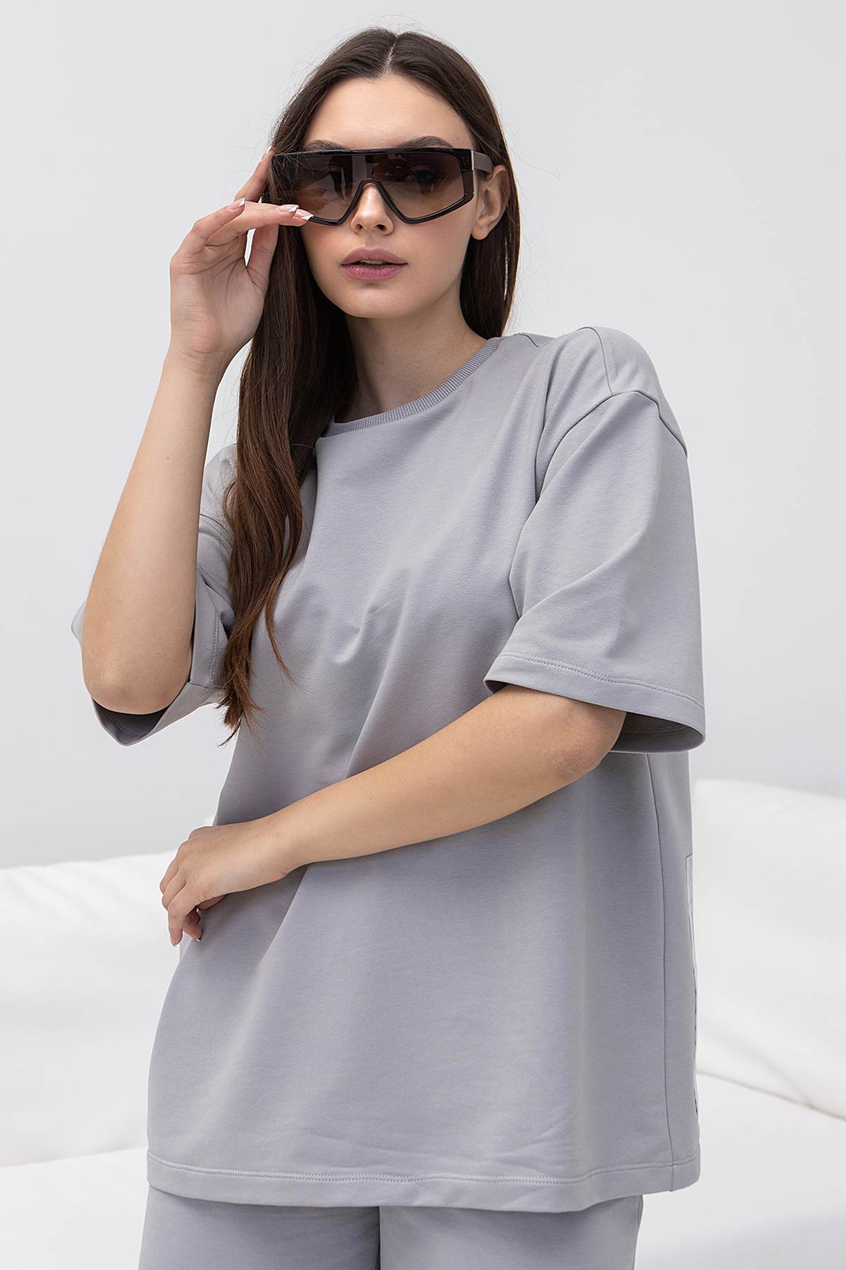 Жіноча футболка OVERSIZE TOTALFIT D5-LD91