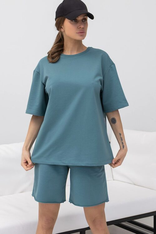Жіноча футболка OVERSIZE TOTALFIT D5-LD59