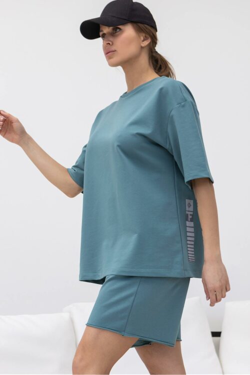 Жіноча футболка OVERSIZE TOTALFIT D5-LD59