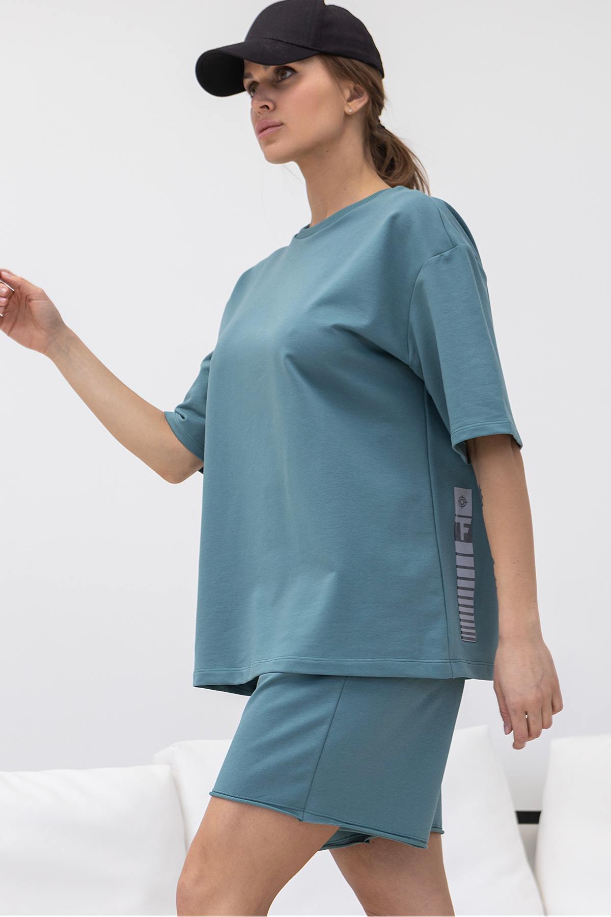 Жіноча футболка OVERSIZE TOTALFIT D5-LD59