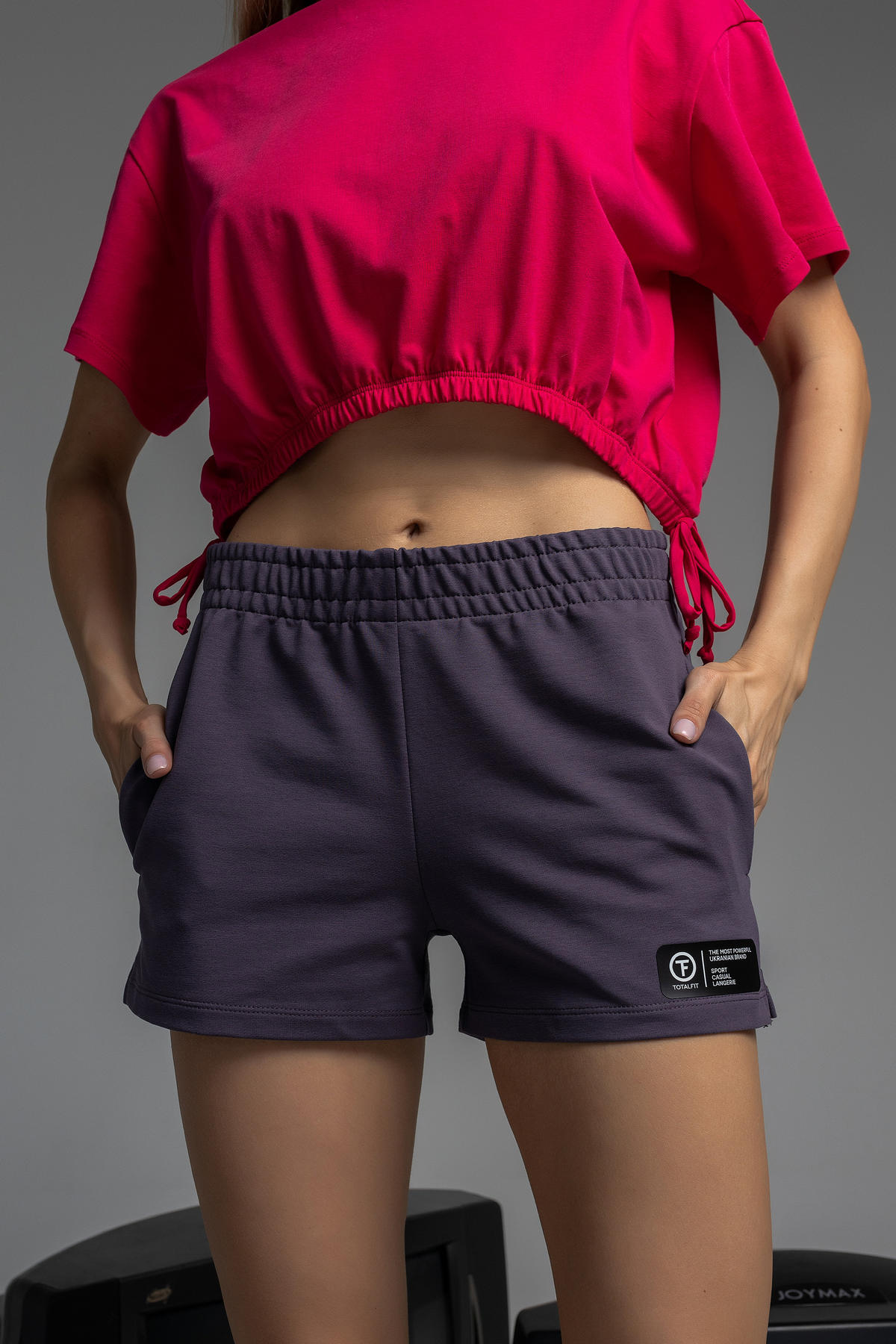 Жіночі шорти короткі з кишенями TOTALFIT H29-LD61