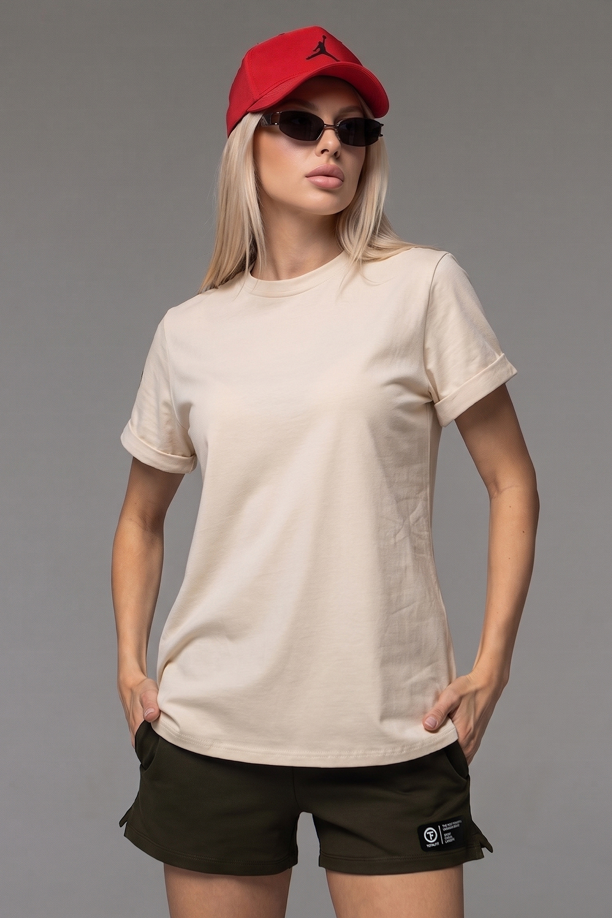 Жіноча класична футболка TOTALFIT D7-KH321