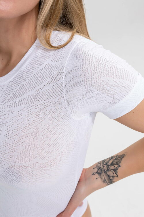 Боді з коротким рукавом TOTALFIT White Flame