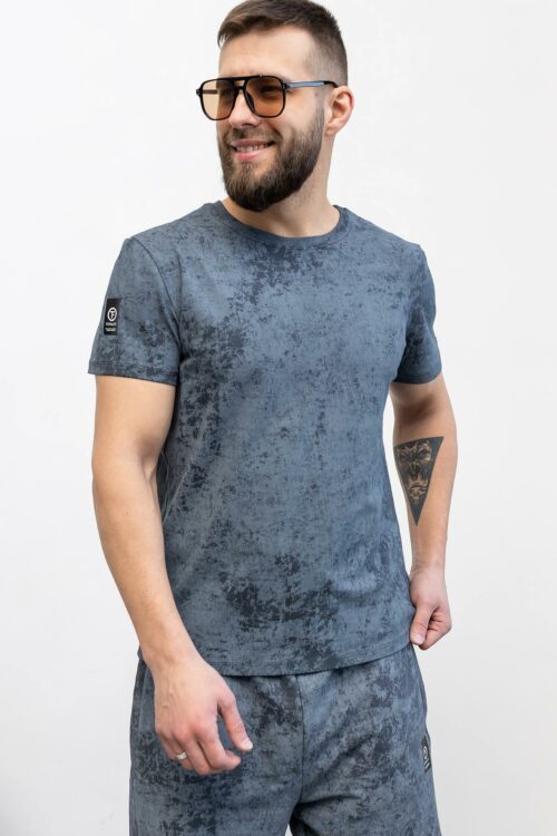 Чоловіча футболка TOTALFIT Urban Eclipse RMSK5-KHP159