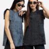 Футболка з декоративними "крильцями" TOTALFIT Urban Eclipse D8-KHP159