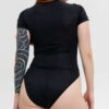 Боді з коротким рукавом TOTALFIT Black Flame