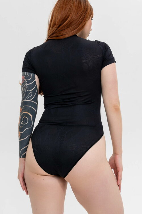 Боді з коротким рукавом TOTALFIT Black Flame