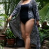 Суцільний купальник plus-size TOTALFIT KS17-P151