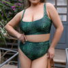 Роздільний купальник plus size TOTALFIT KR30-P150