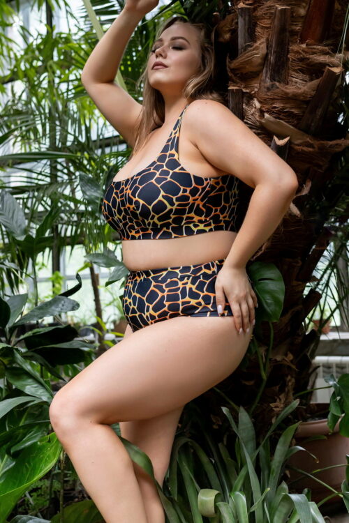Роздільний купальник plus-size TOTALFIT KR30-P160