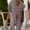 Костюм Loungewear із мікрофібри "Leopard" TOTALFIT RY1-P152 E13-P152
