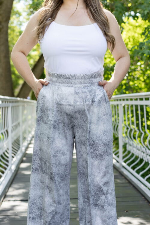 Жіночий костюм із мікрофібри: сорочка + штани RY1-P155 E13-P155