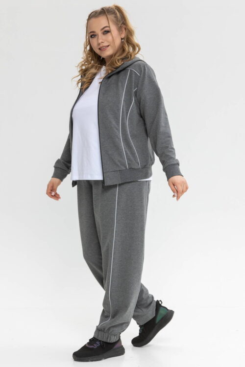 Жіночий демісезонний спортивний костюм із бавовни TOTALFIT Baggy SET16-LD92