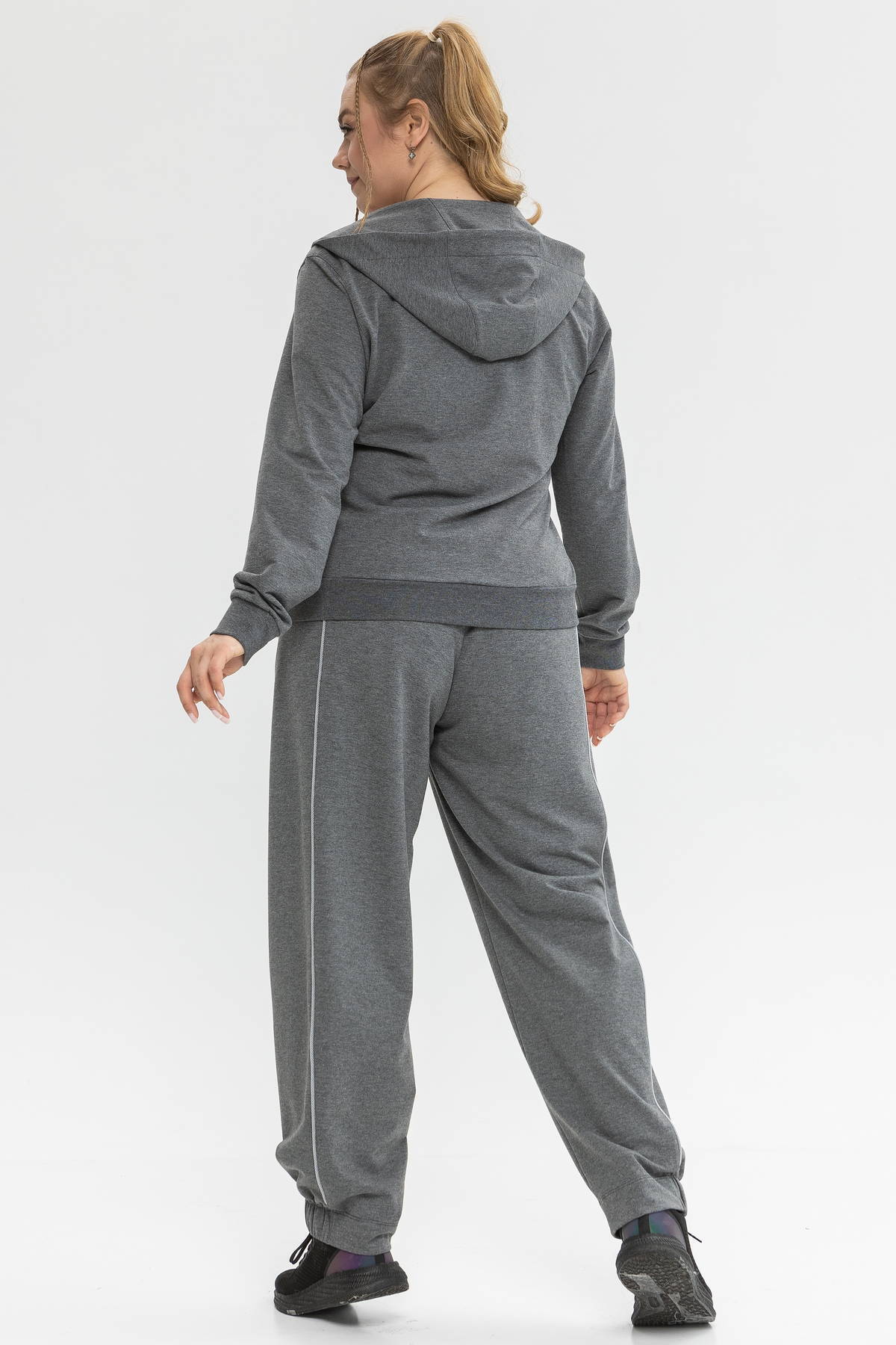 Жіночий демісезонний спортивний костюм із бавовни TOTALFIT Baggy SET16-LD92