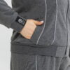 Демісезонна бавовняна кофта на блискавці з капюшоном TOTALFIT Baggy A101-LD92