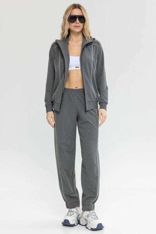 Жіночий демісезонний спортивний костюм із бавовни TOTALFIT Baggy SET16-LD92