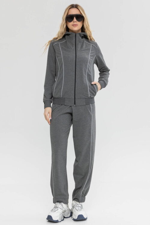 Жіночий демісезонний спортивний костюм із бавовни TOTALFIT Baggy SET16-LD92