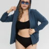 Демісезонна бавовняна кофта на блискавці з капюшоном TOTALFIT Baggy A101-LD95