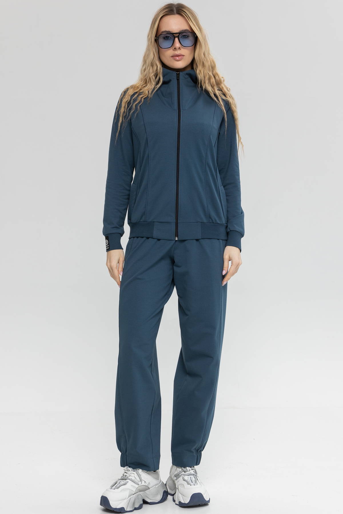 Жіночий демісезонний спортивний костюм із бавовни TOTALFIT Baggy SET16-LD95