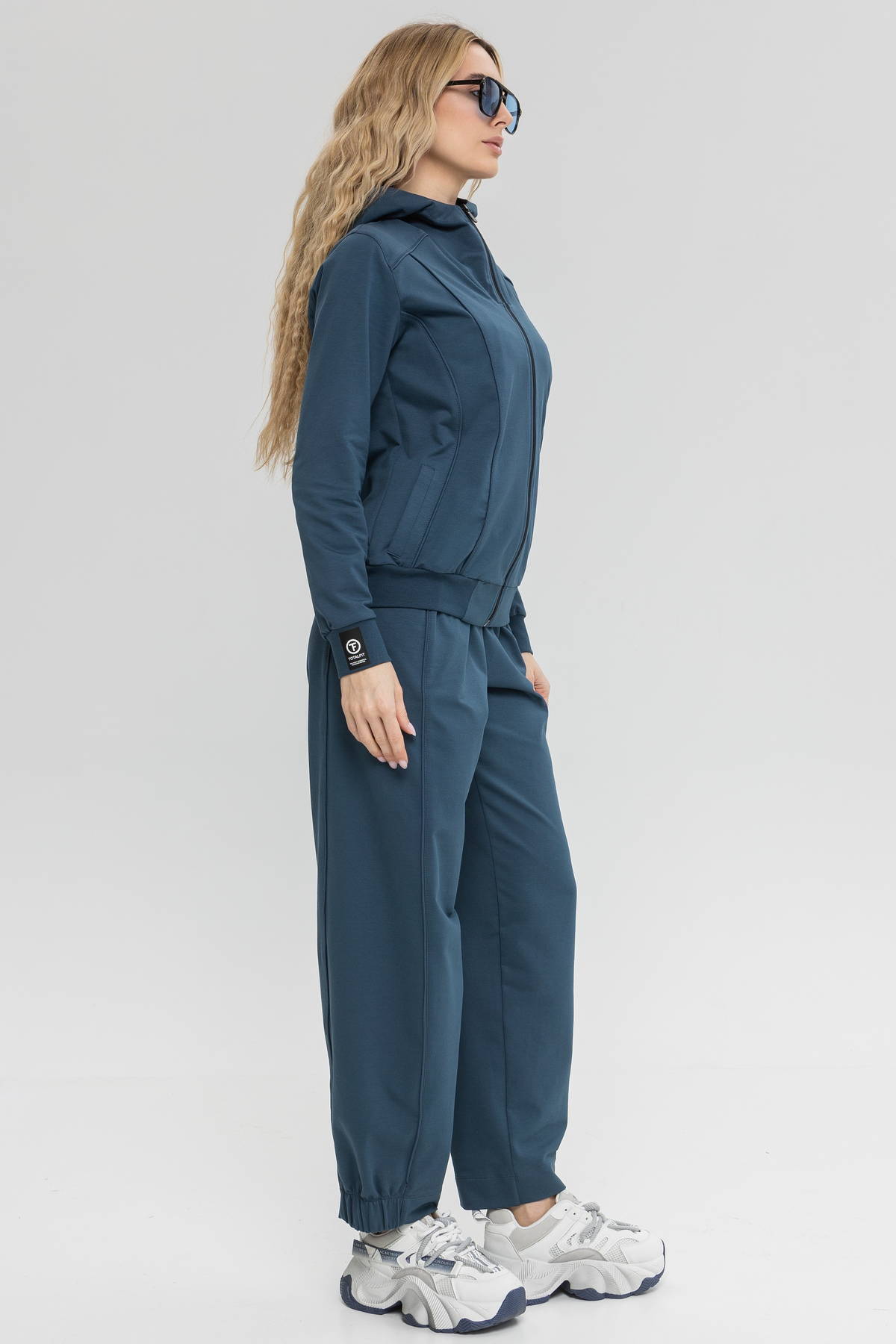 Жіночий демісезонний спортивний костюм із бавовни TOTALFIT Baggy SET16-LD95