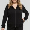 Демісезонна бавовняна кофта на блискавці з капюшоном TOTALFIT Baggy A101-LD10