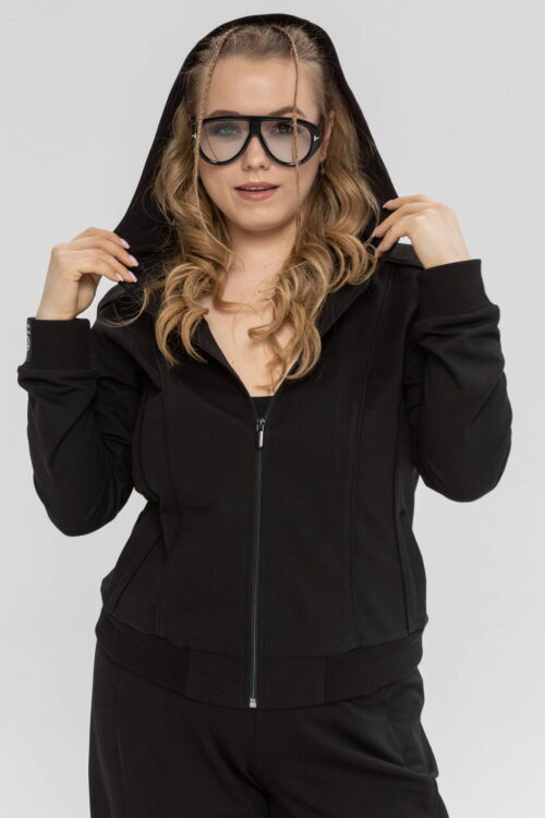 Демісезонна бавовняна кофта на блискавці з капюшоном TOTALFIT Baggy A101-LD10