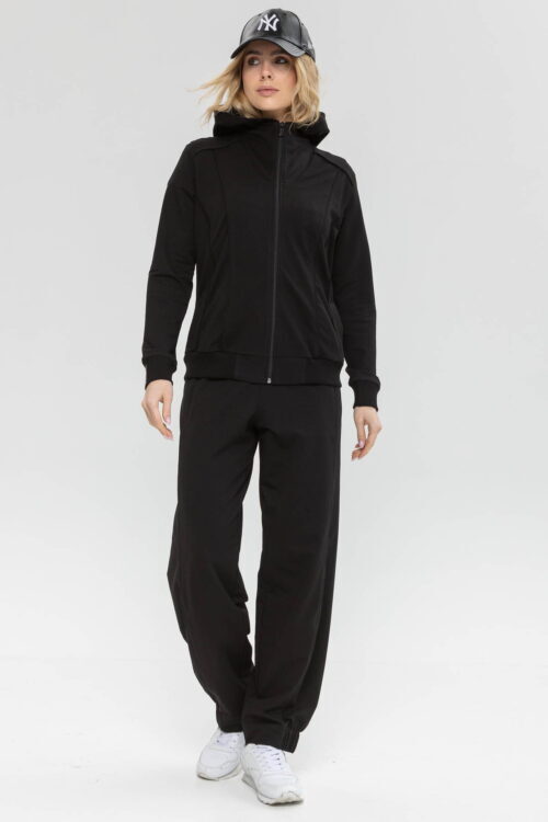 Жіночий демісезонний спортивний костюм із бавовни TOTALFIT Baggy SET16-LD10