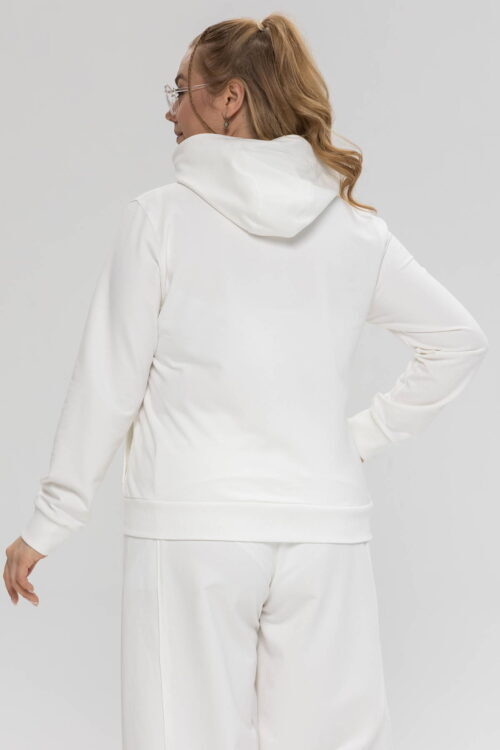 Демісезонна бавовняна кофта на блискавці з капюшоном TOTALFIT Baggy A101-LD11