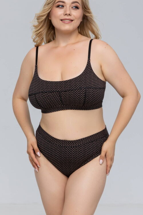 Бавовняний комплект білизни з трусиками сліп TOTALFIT SET6U-KHLP165