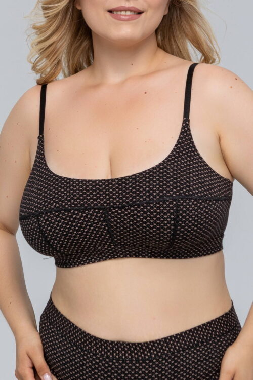 Бавовняний бралет без кісточок TOTALFIT LUNELLE T53-KHLP165