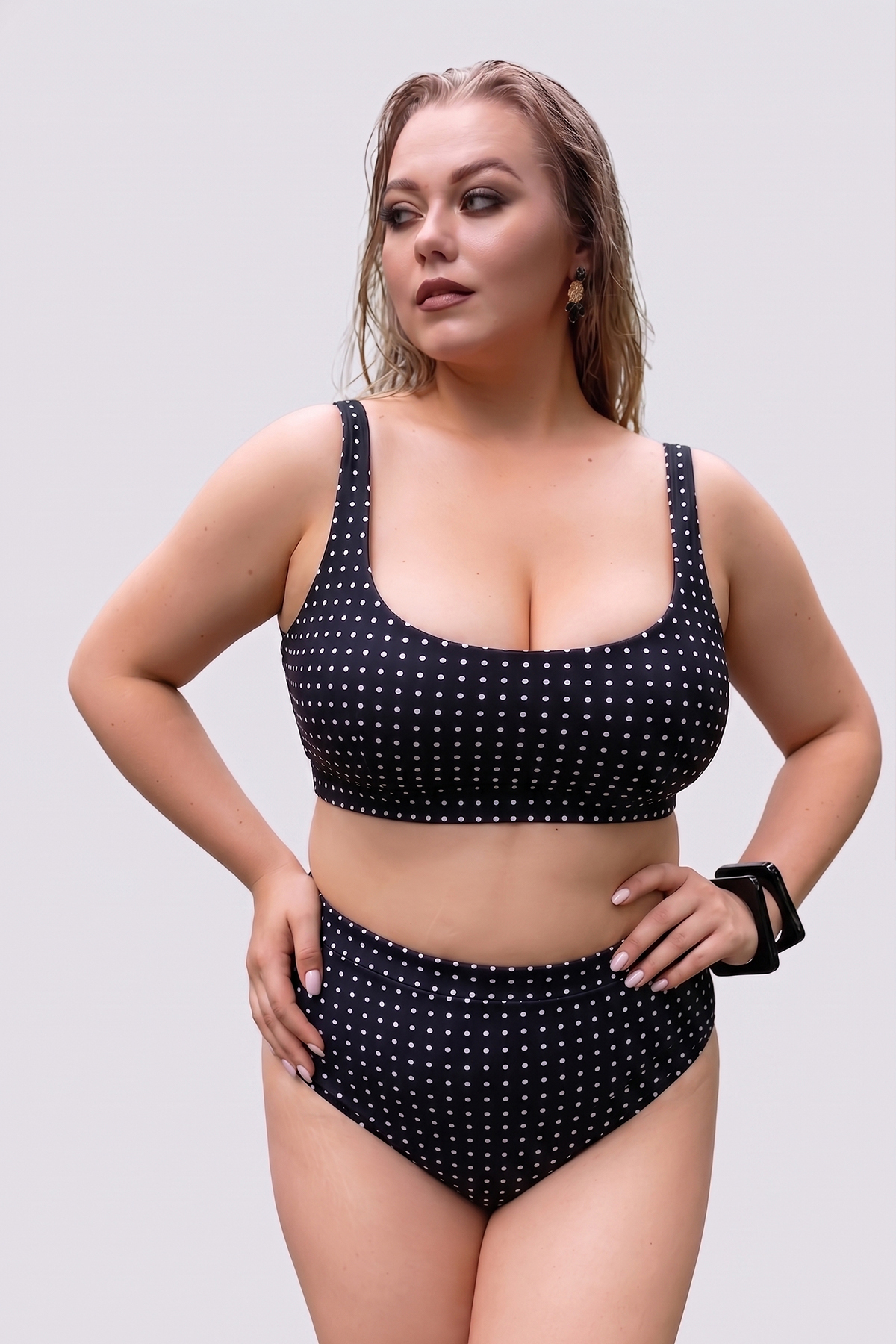 Роздільний купальник Plus Size TOTALFIT KR30-E29