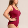 Суцільний купальник виликих розмірів plus-size TOTALFIT KS17-C37