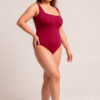 Суцільний купальник виликих розмірів plus-size TOTALFIT KS17-C37