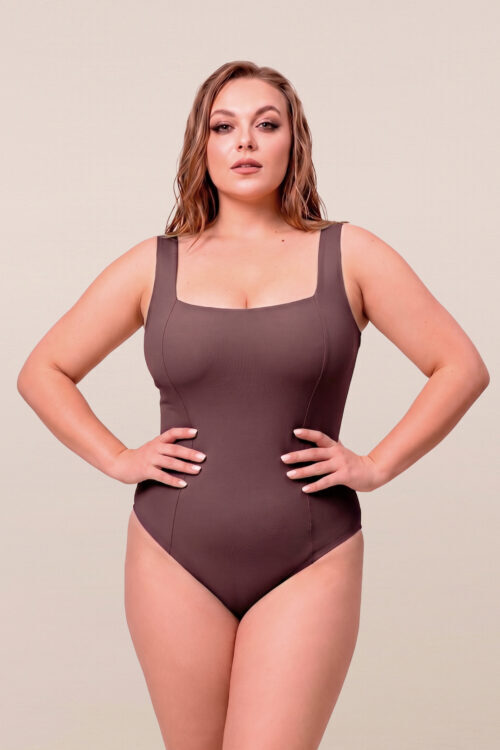 Суцільний купальник plus-size TOTALFIT KS17-C40