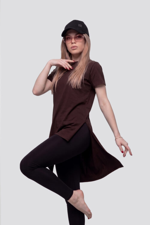 Подовжена футболка-туніка Totalfit D31-KH97