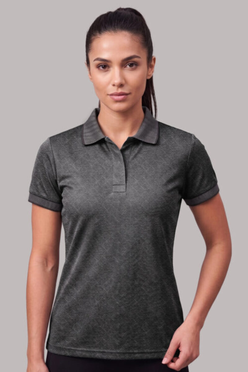 Жіноча футболка-поло Cotton Jacquard