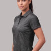 Жіноча футболка-поло Cotton Jacquard TOTALFIT D12-F9
