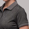 Жіноча футболка-поло Cotton Jacquard TOTALFIT D12-F9