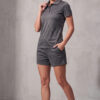 Жіноча футболка-поло Cotton Jacquard TOTALFIT D12-F9 H31-F9