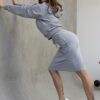 Костюм худи и юбка TOTALFIT U2-LD91 A21-LD91 SET6-LD90