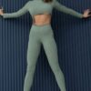 Лосини у рубчик з пуш-ап TOTALFIT LG146-TR36