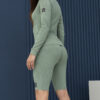 Шорти-Велосипедки в рубчик з пуш-ап TOTALFIT HW146-TR36