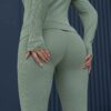 Шорти-Велосипедки в рубчик з пуш-ап TOTALFIT HW146-TR36
