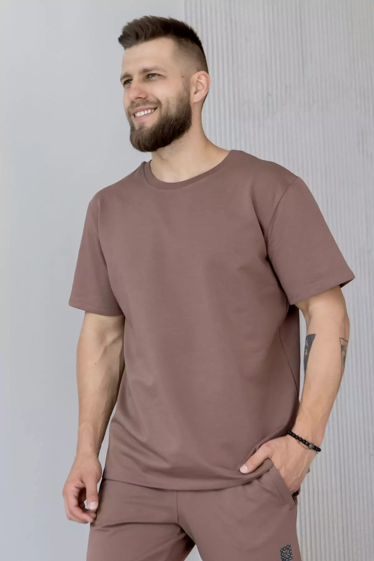 Футболка мужская TOTALFIT RMLD1-LD57