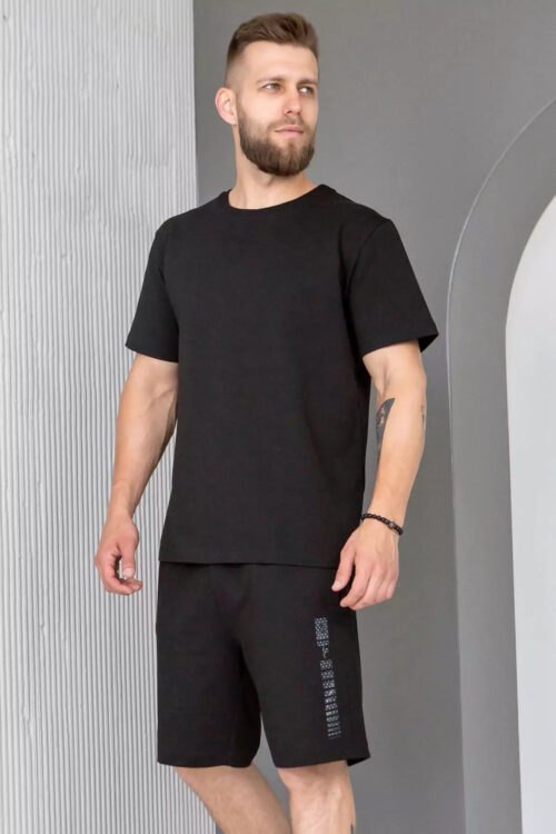 Мужской костюм футболка и шорты TOTALFIT COMBO1-LD10