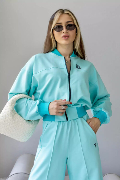Женский бомбер на молнии TOTALFIT A4-LD54